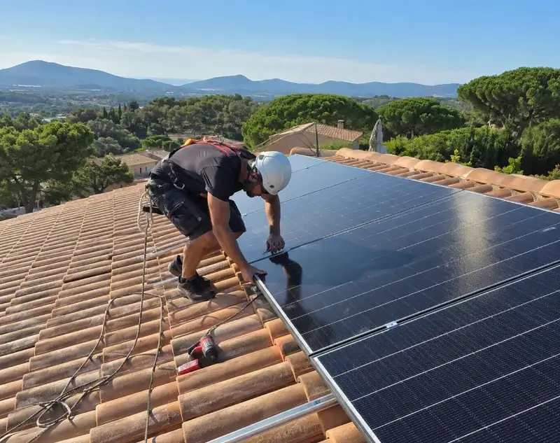 Installateur panneaux solaires Autignac — pose photovoltaïque sur toiture