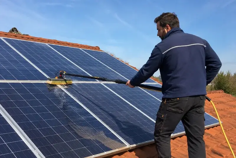 Nettoyage et entretien de panneaux solaires à Autignac